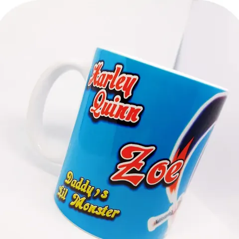 Taza Harley Quinn con nombre
