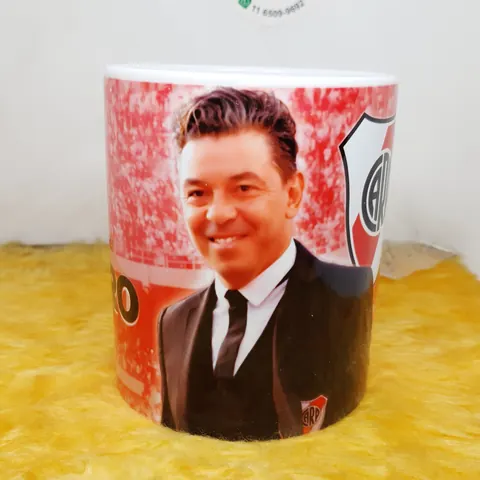 Taza River Plate con foto