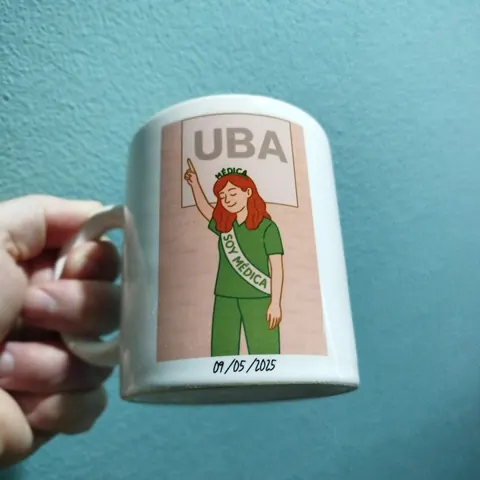 Taza Recibida en la UBA