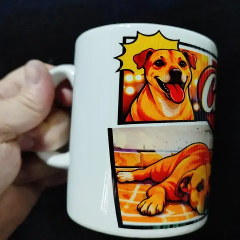 Taza Tu mascota: Calu