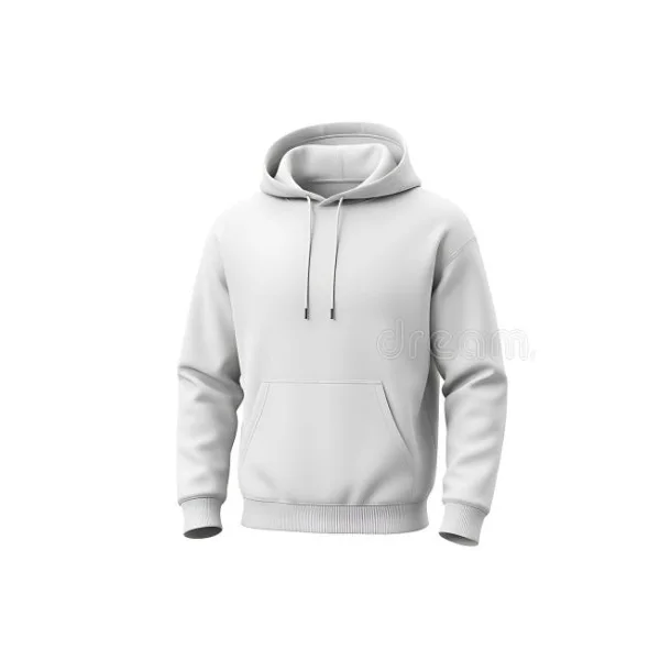 Buzo canguro blanco